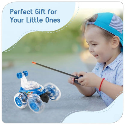 MagicWheels™ Rechargeable 360° Stunt Car Toy with Remote & USB Cable