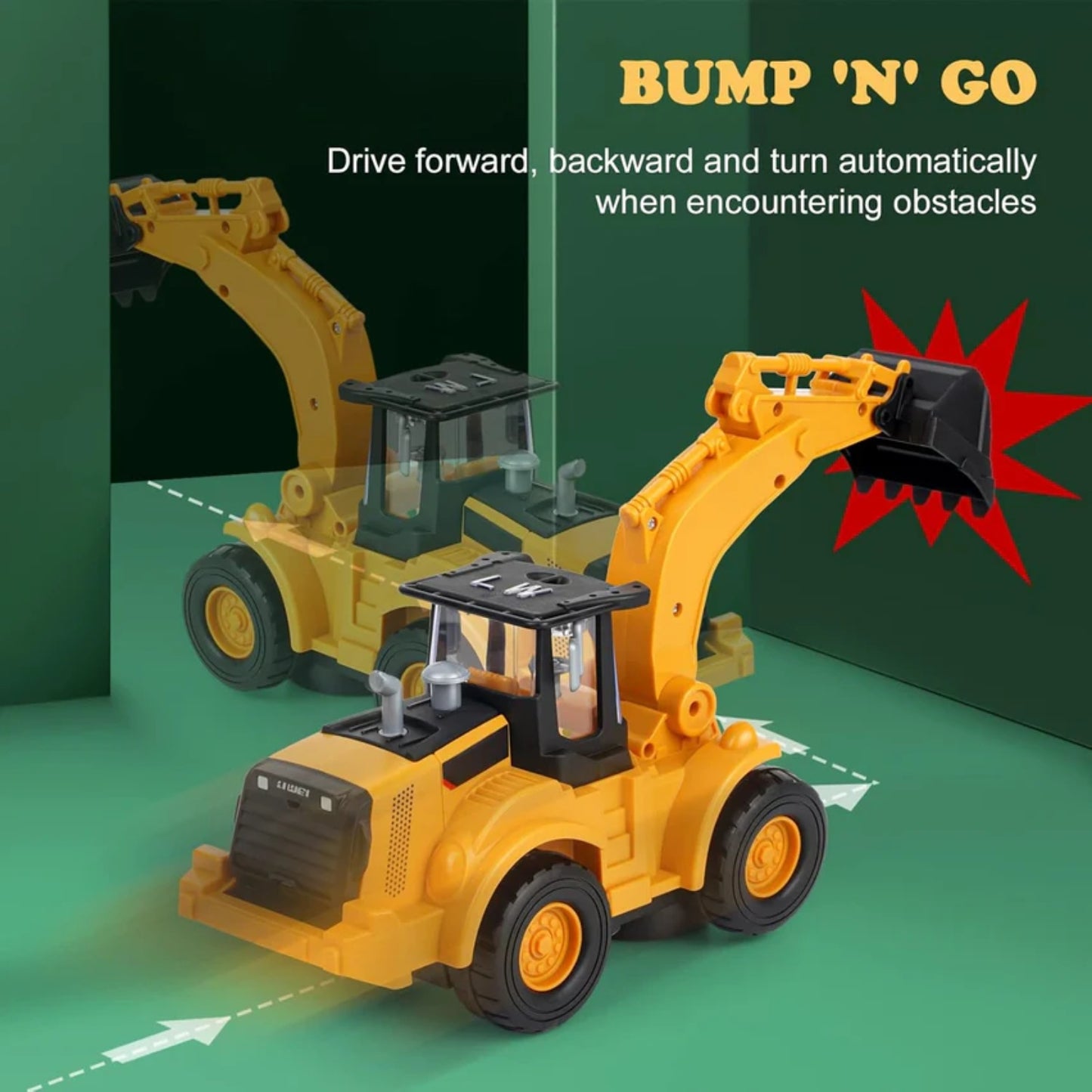 Misfit Disco BuildBot Dozer™ – Light & Sound