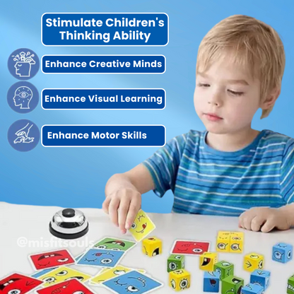 Misfit ExpressiBlocks™ – Interactive Face-Changing Puzzle for Kids