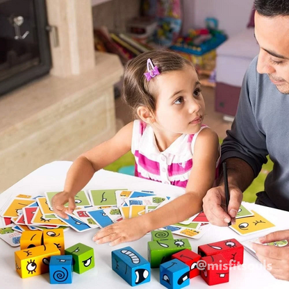 Misfit ExpressiBlocks™ – Interactive Face-Changing Puzzle for Kids