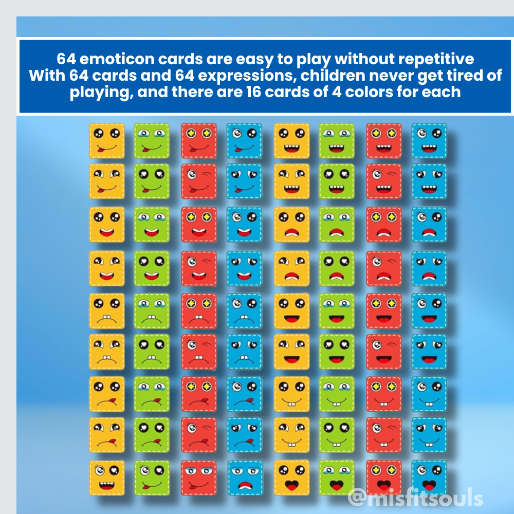 Misfit ExpressiBlocks™ – Interactive Face-Changing Puzzle for Kids