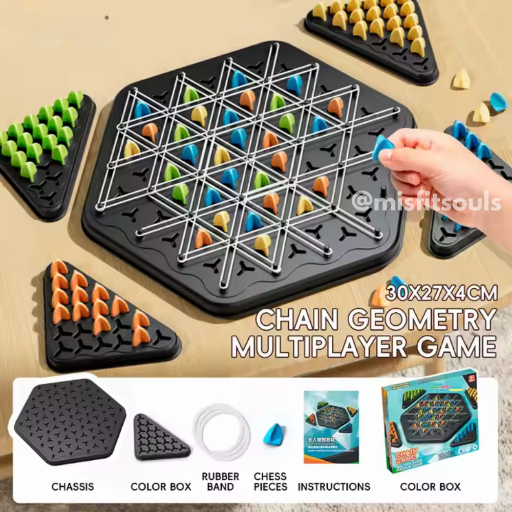 Misfit Chain Triangle Chess Game™