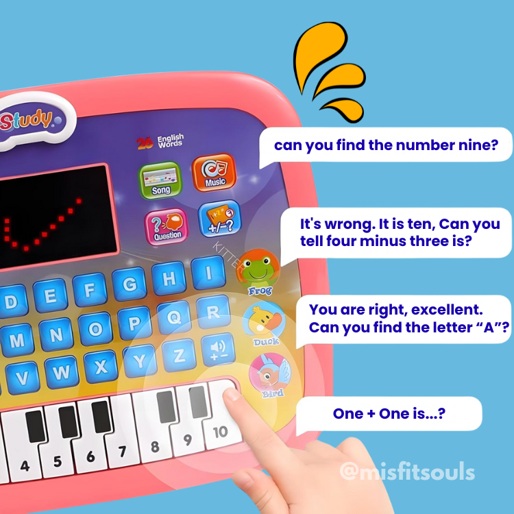 BrainyBytes™ Kids Learning Tablet