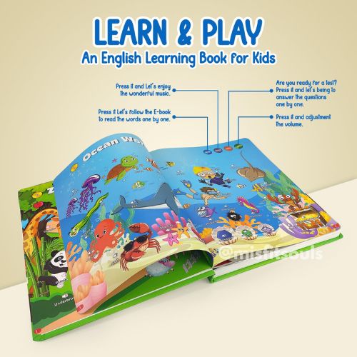 Learn & Play Educational Sound Book for Kids