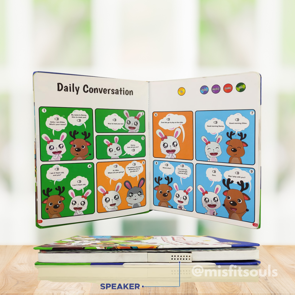 Learn & Play Educational Sound Book for Kids