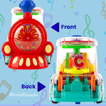 Misfit Bump-and-Go Musical Train
