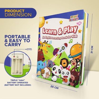 Learn & Play Educational Sound Book for Kids