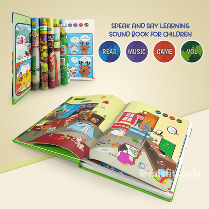 Learn & Play Educational Sound Book for Kids