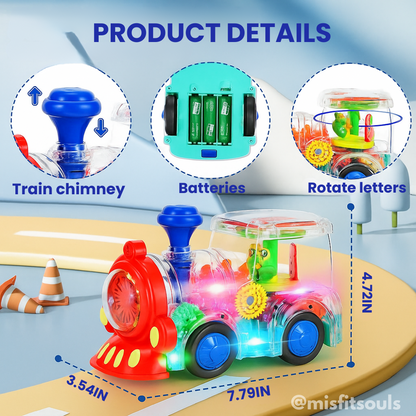 Misfit Bump-and-Go Musical Train