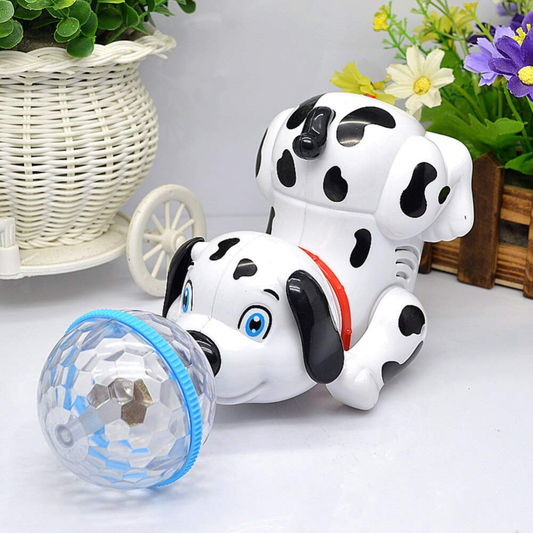 Misfit Dancing Dog Toy with Vibrant Light Effect & Musical Sound