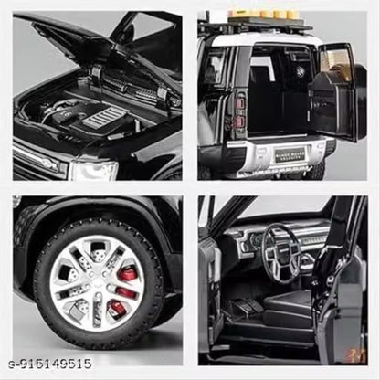 Misfit Die-Cast Range Rover-style Metal Car Toy for Kids | Pull Back Action