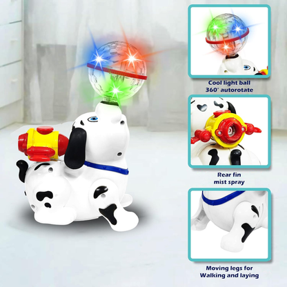 Misfit Dancing Dog Toy with Vibrant Light Effect & Musical Sound