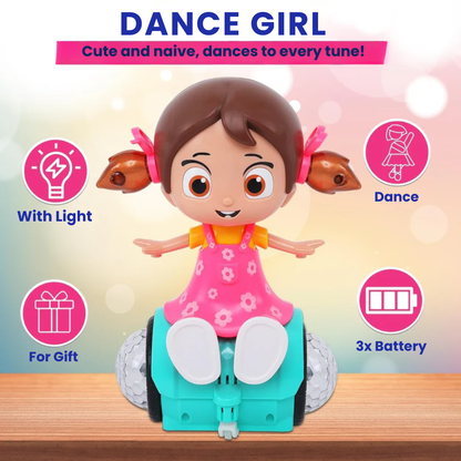 Misfit DazzleDoll™ Dancing Toy with Vibrant Light Effect & Musical Sound