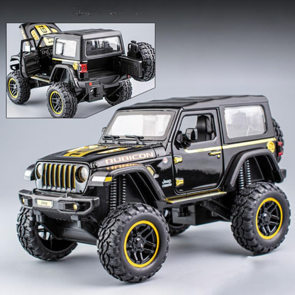 Misfit Die-Cast Wrangler-Style Metal Car Toy for Kids | Pull Back Action