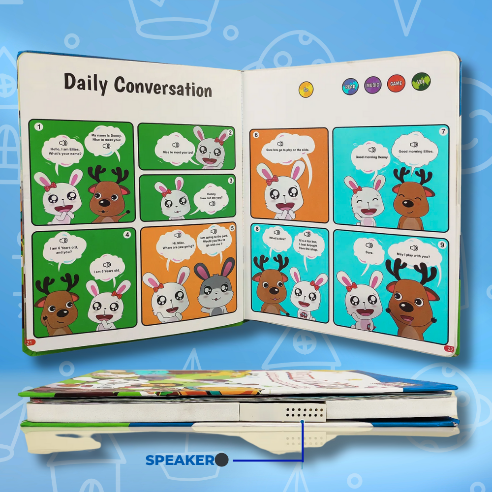 Learn & Play Educational Sound Book for Kids