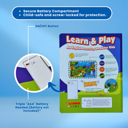 Learn & Play Educational Sound Book for Kids