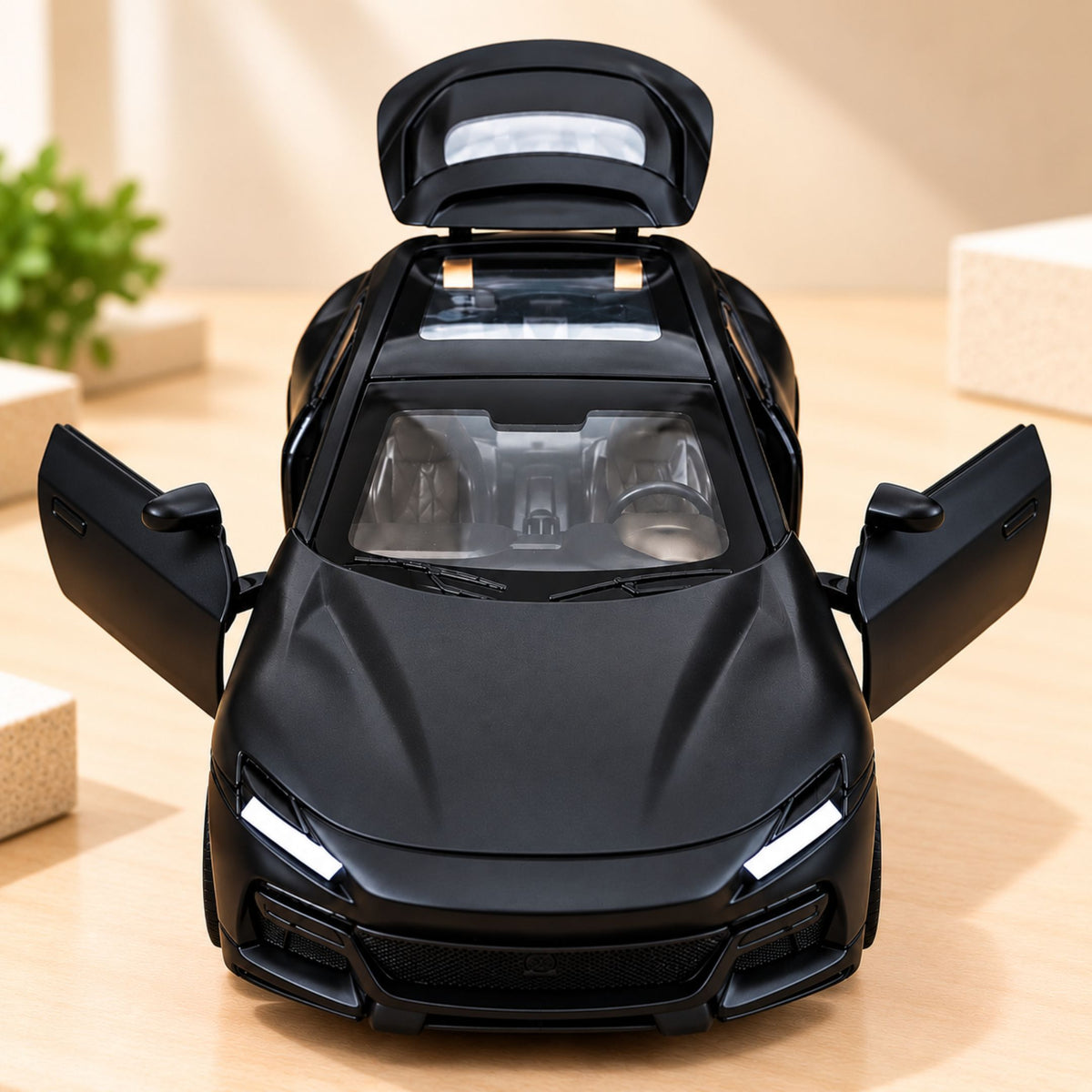 Misfit Die-Cast Sports Car Toy | Pull Back Action