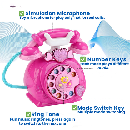 Misfit SweetTalk™ Musical Light-Up Telephone Toy