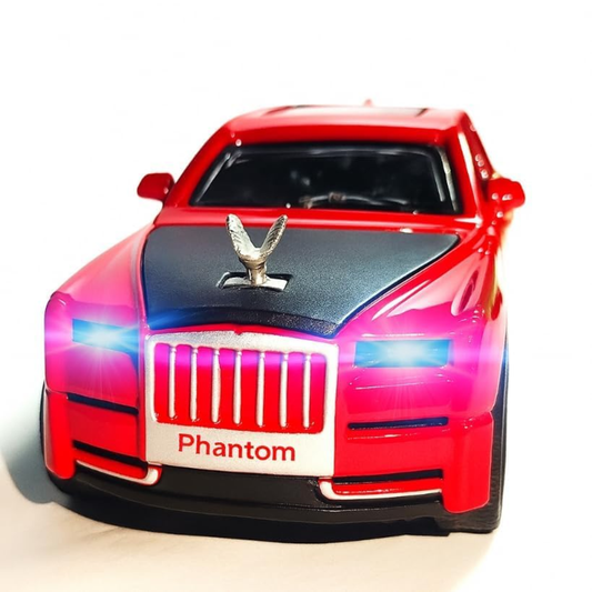 Misfit Die-Cast Rolls-Royce Phantom Metal Car Toy for Kids | Pull Back Action