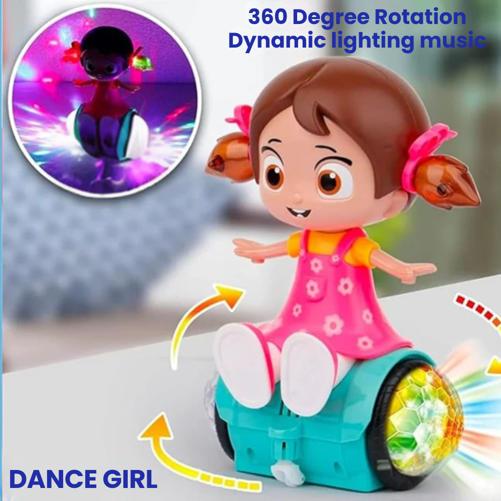 Misfit DazzleDoll™ Dancing Toy with Vibrant Light Effect & Musical Sound