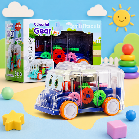 Misfit Wonder Wheels Gear Bus™- With LED Light Effects