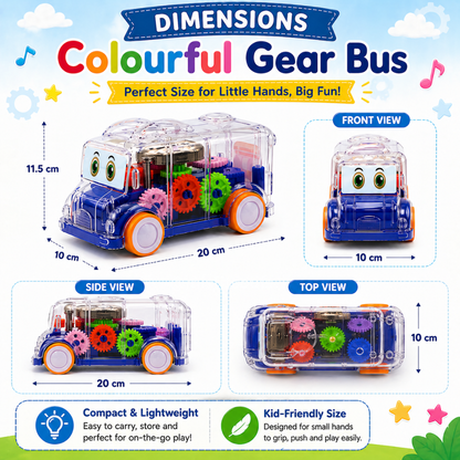 Misfit Wonder Wheels Gear Bus™- With LED Light Effects
