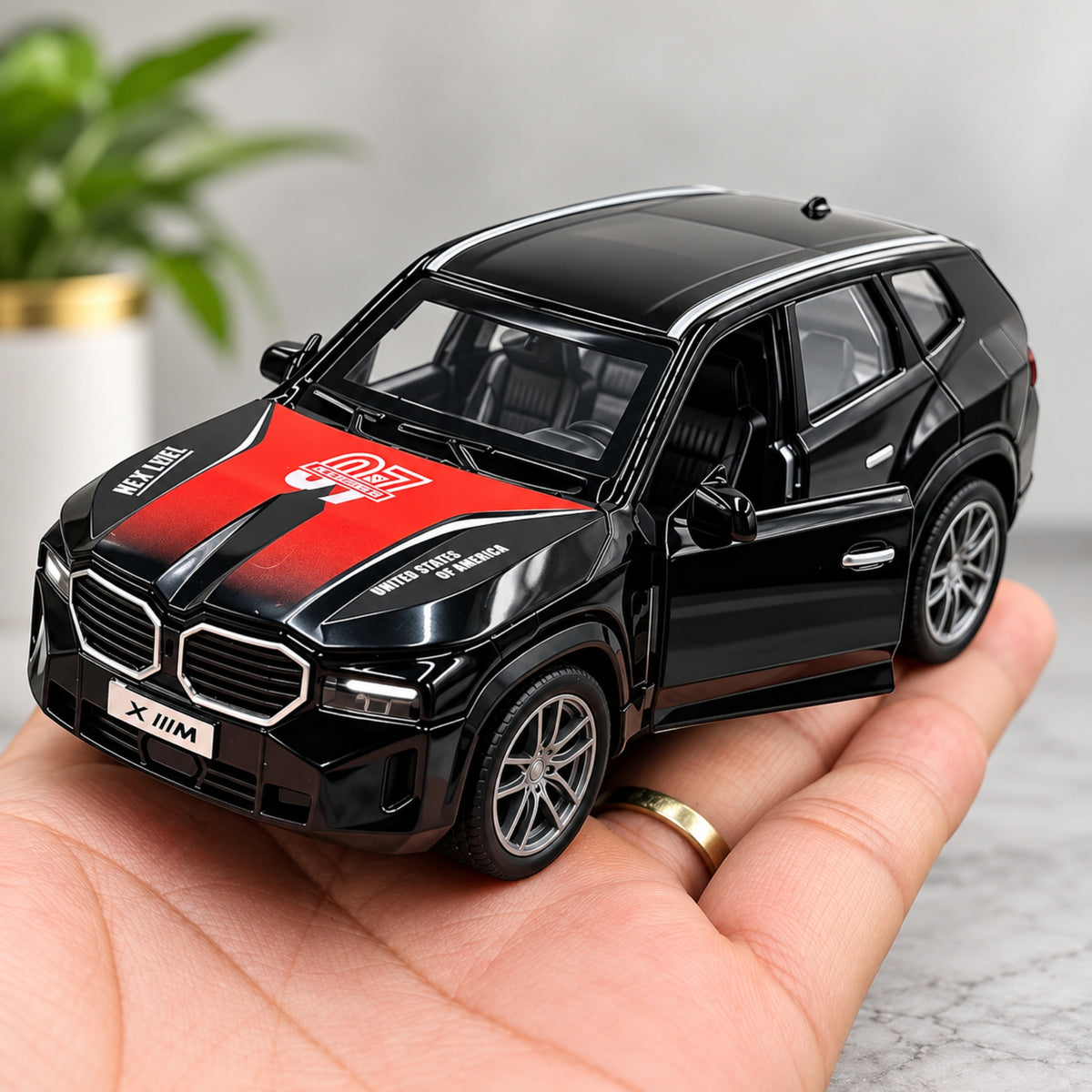 Misfit Die-Cast SUV-style Metal Car Toy for Kids | Pull Back Action