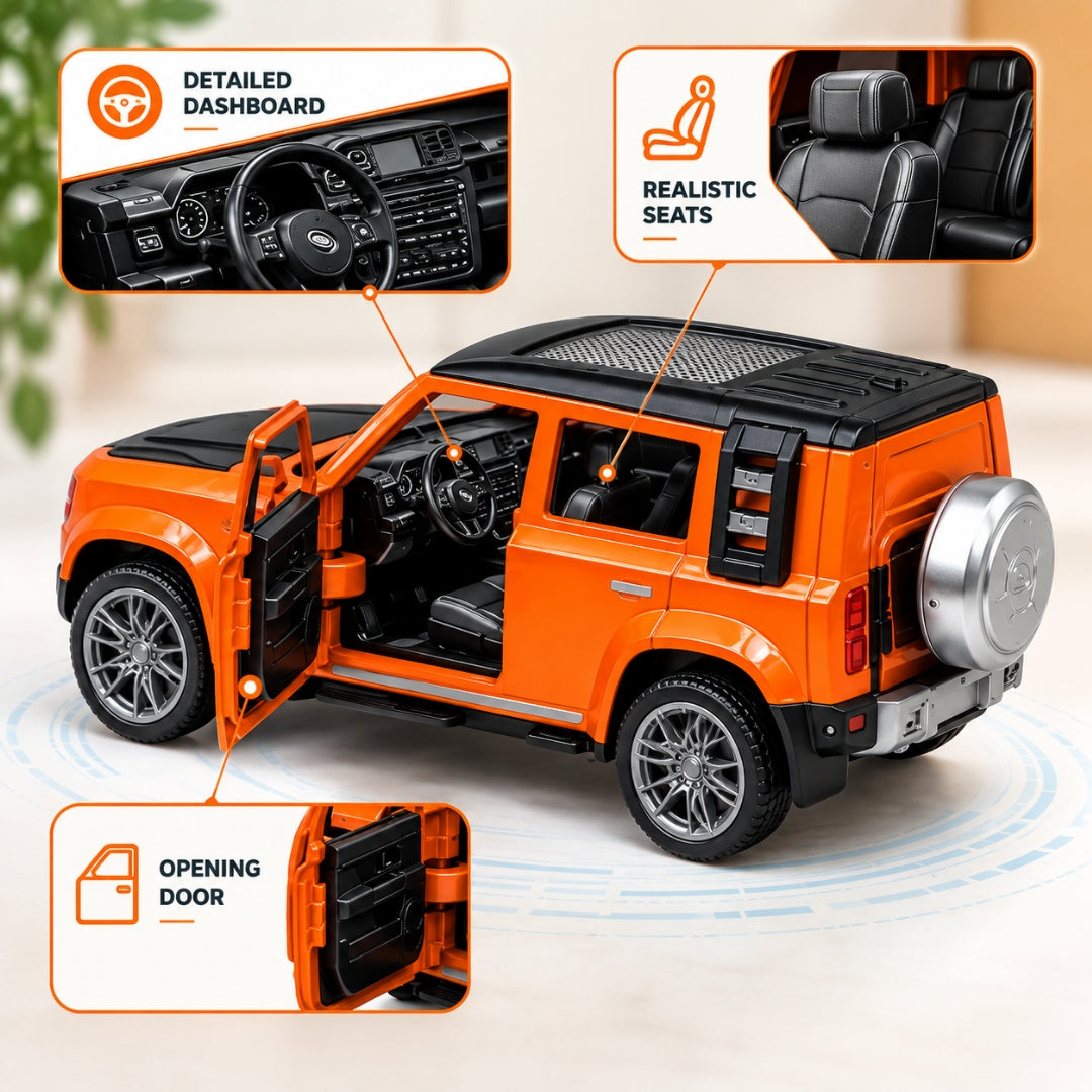 Misfit Die-Cast SUV Car Toy | Pull Back Action