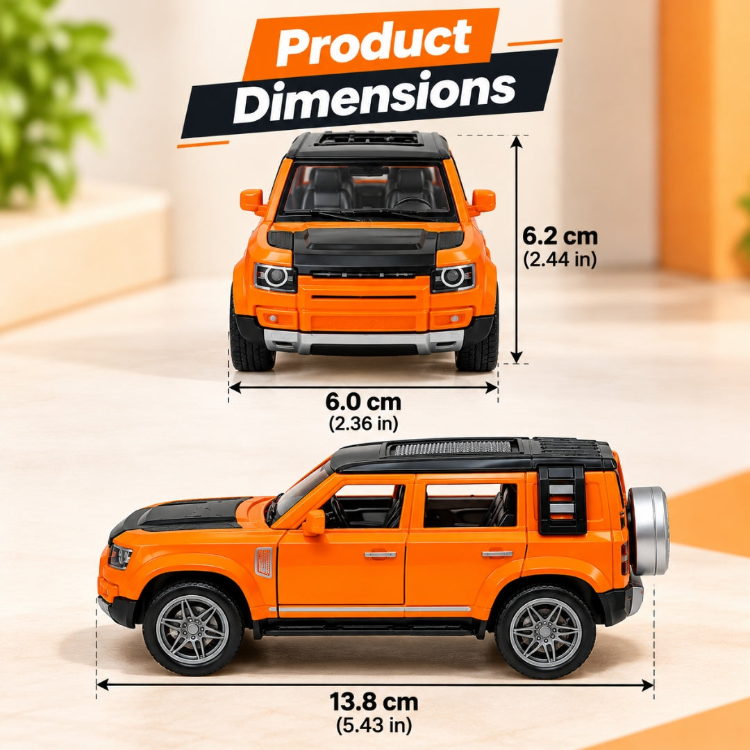 Misfit Die-Cast SUV Car Toy | Pull Back Action
