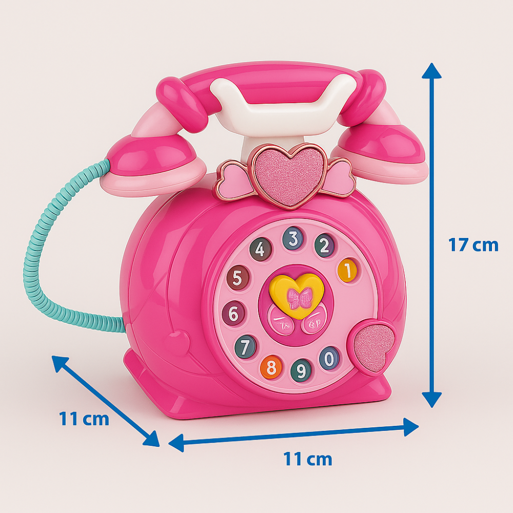 Misfit SweetTalk™ Musical Light-Up Telephone Toy