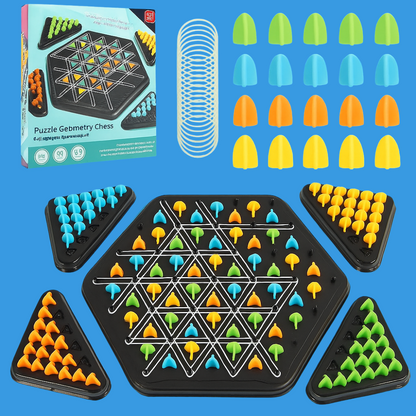 2-in-1 Puzzle and Board Games For Kids & Family