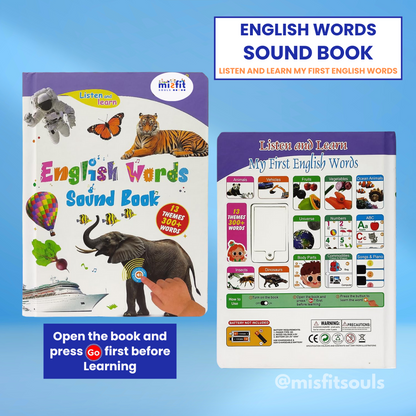 Misfit VocabBuddy™ Educational Sound Book for Kids