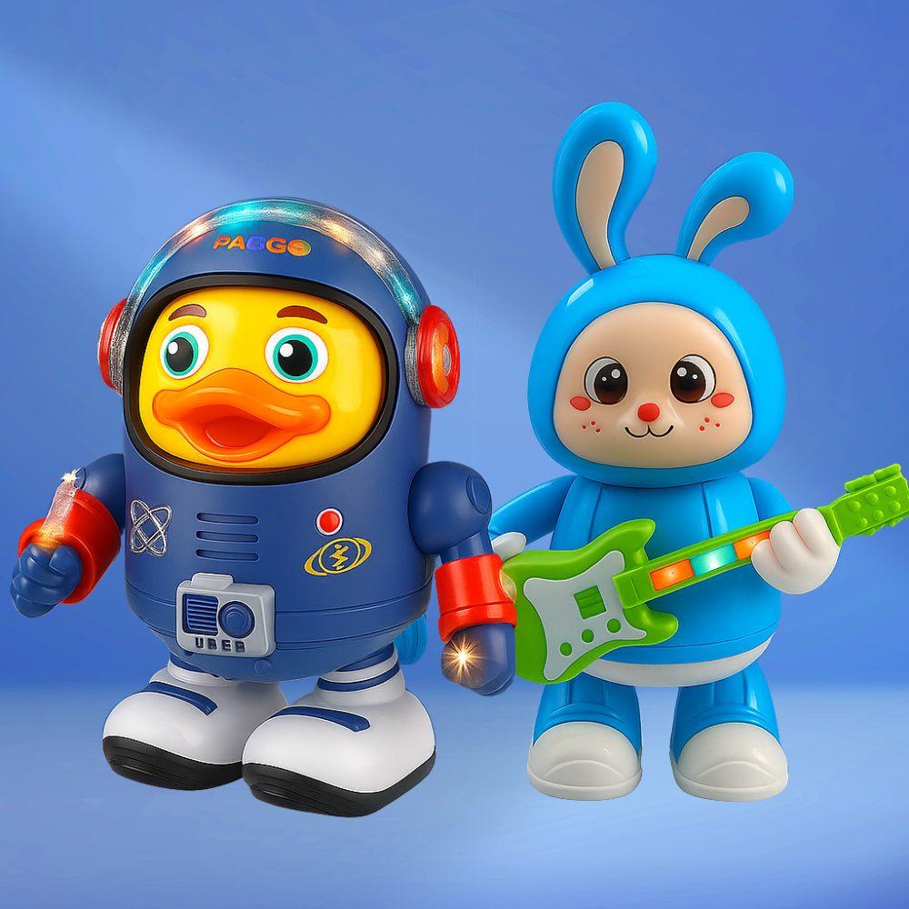 2-in-1 Dancing Duck & Rabbit Kit for Kids