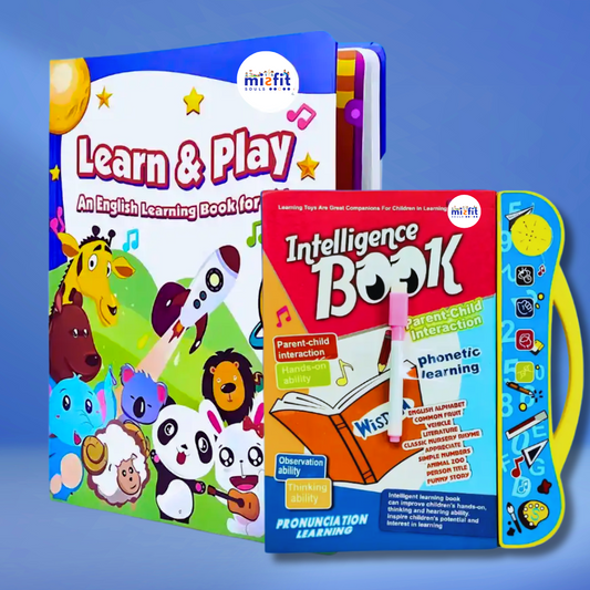 2-in-1 Educational Sound Book for Kids