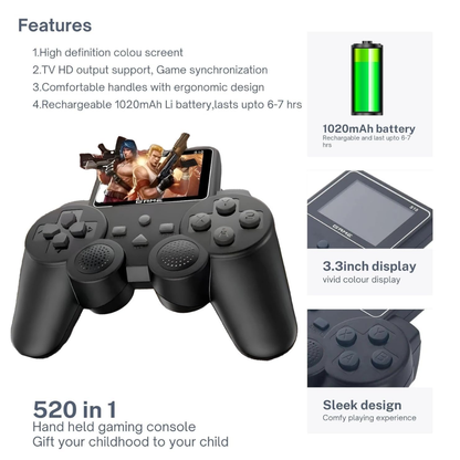 Misfit GameBox™ Handheld Game Console