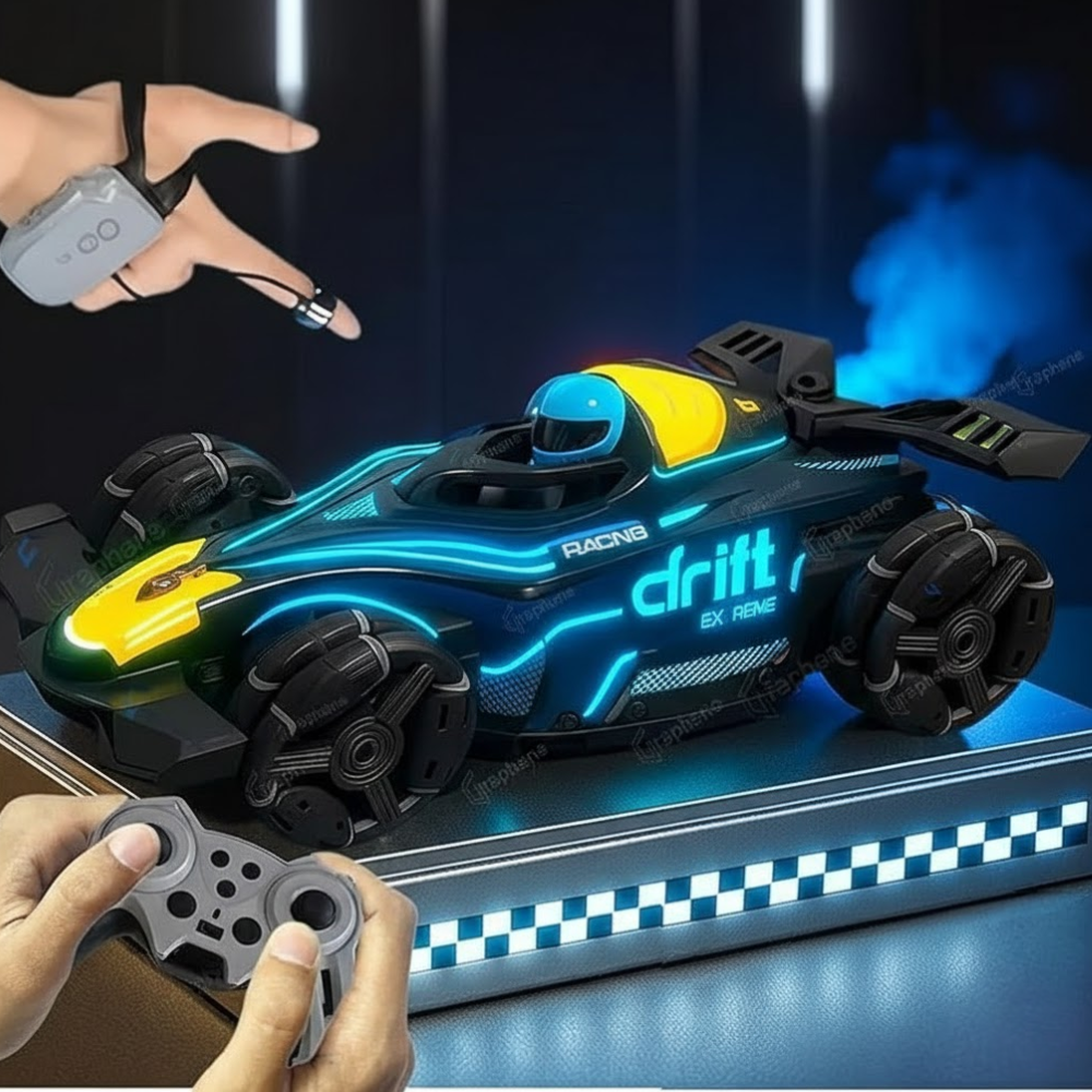Misfit Formula One Drift RC – Smoke Effects & Hand Gesture Control